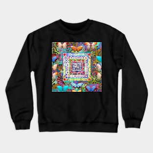 Portuguese folk art Crewneck Sweatshirt